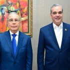 Presidente de la República, Luis Abinader, y el expresidente Danilo Medina