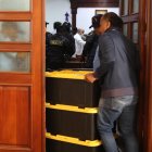 Traslado de imputados en Operación Cobra