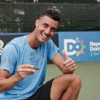 Roberto Cid es una de las principales raquetas del tenis dominicano y durante el año  ha registrado sobresalientes actuaciones en diferentes competencias internacionales