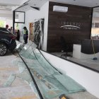 Parte del lobby de la Torre Intempo  destruido por completo.   Guillermo Burgos.