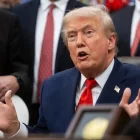 El presidente de EE.UU., Donald Trump, en una fotografía de este viernes.