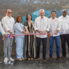 Abinader, Arbaje y Arnaud encabezan un acto.