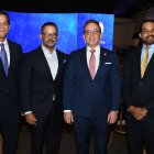 Franklin Glass, Rafael Nolasco, Luis Manuel Aguiló y Willy Colón.