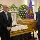 Velatorio de Manuel Rivas.