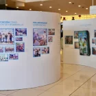 Muestra del museo conmemorativo en Galería 360.