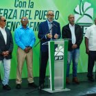 Frente Agropecuario en rueda de prensa.  Elieser Tapia.