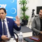 Invitados al Encuentro Económico de Hoy los señores Alberto Bogaert,presidente de la Asociación de Agentes y Empresas Inmobiliarias(AEI) y Gustavo Taveras,miembro de la King Diretiva/iImageés José de León