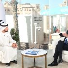 El presidente Abinader participó en en entrevista  en canal de televisión de Dubai.