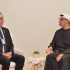 Presidente Abinader sostiene audiencia con el príncipe heredero de Abu Dhabi y concluye agenda en Emiratos Árabes Unidos