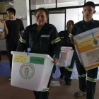 Preparativos en Bangkok para las elecciones generales de Tailandia. EFE/EPA/Rungroj Yongrit