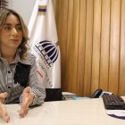 Gloria Reyes, ministra de la mujer, recibió en su despacho al periódico Hoy para esbozar su agenda de trabajo para este 2026.   Foto/ José de León.