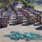 Máquinas incautadas.