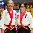 Shihan Julio Cordero y Shihan Soraya Dujarric.