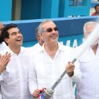 Presidente Luis Abinader y Wellington Arnaud inauguran acueducto