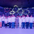 Acto de celebración del XI aniversario de fundación del PRM.