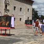 En la  parte frontal del Museo de Las Casas Reales se concentra la mayor cantidad de obras para contemplar.