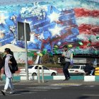 Cartel anti-estadounidense en Teherán, Irán. EFE