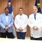 Doctores Milton Pinedo, Der, José Joaquín Puello, Julio Landrón, Edisson  Féliz Féliz, y José Luis López