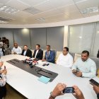 Durante la rueda de prensa