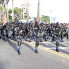 Destreza en desfile Militar  y Policíal.