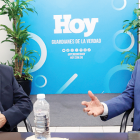 Marcos Santana y Juan Núñez Collado, directivos de ACIS.