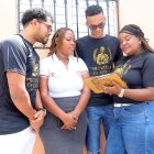 Randy Martínez, María Pérez, Mario Cordero, y Kimberlis Nolasco siente el llamado de servir  a Dios. José Francisco.