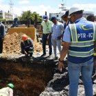 Averías provocadas por la empresa que construye el paso a desnivel en la 27 de Febrero