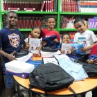 INABIE entrega útiles escolares a estudiantes afectados por lluvias