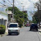 Calle Azua, en la Urbanización El Cacique.