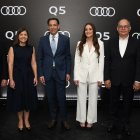 Enrique García, Carla Frías, Jorge Asmar, María Rosa Frías, George González y  Alexander Gutiérrez.