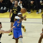 Imagen de archivo del canadiense Shai Gilgeous-Alexander, de los Oklahoma City Thunder. EFE/EPA/JOHN G. MABANGLO