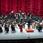 La  Sinfónica Nacional en el tercer concierto de la temporada, dirigido por Santy Rodríguez. Como solista la violinista Scarlett Martínez.