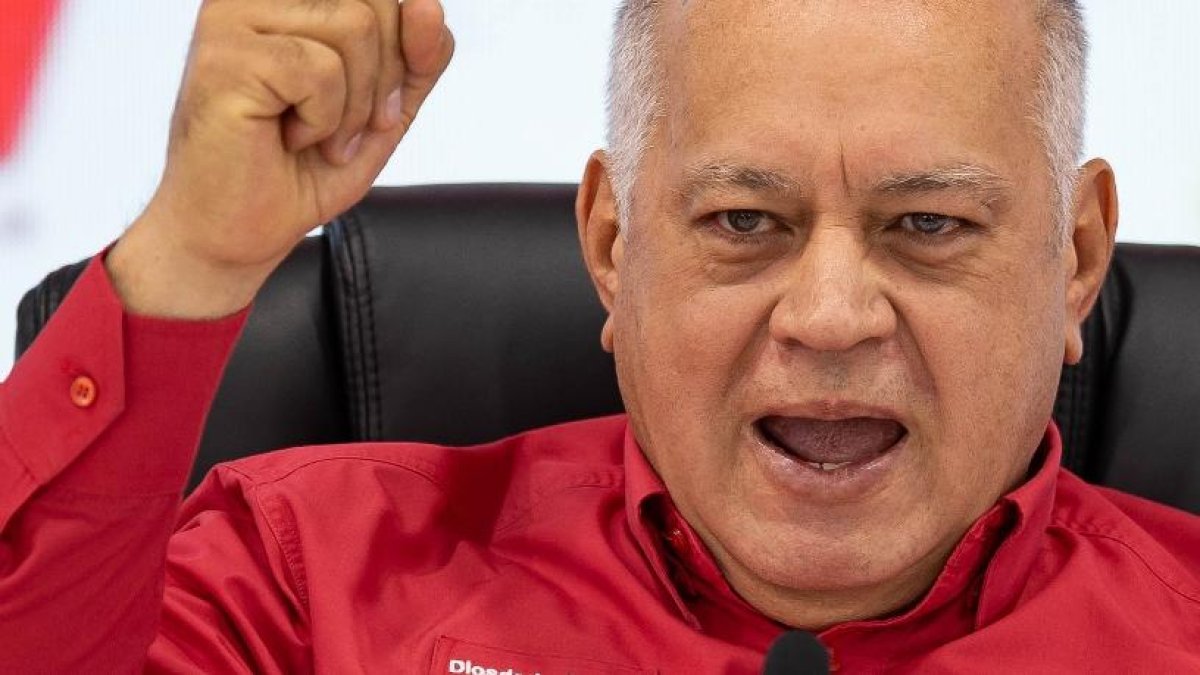 Diosdado Cabello, ministro del Interior de Venezuela.