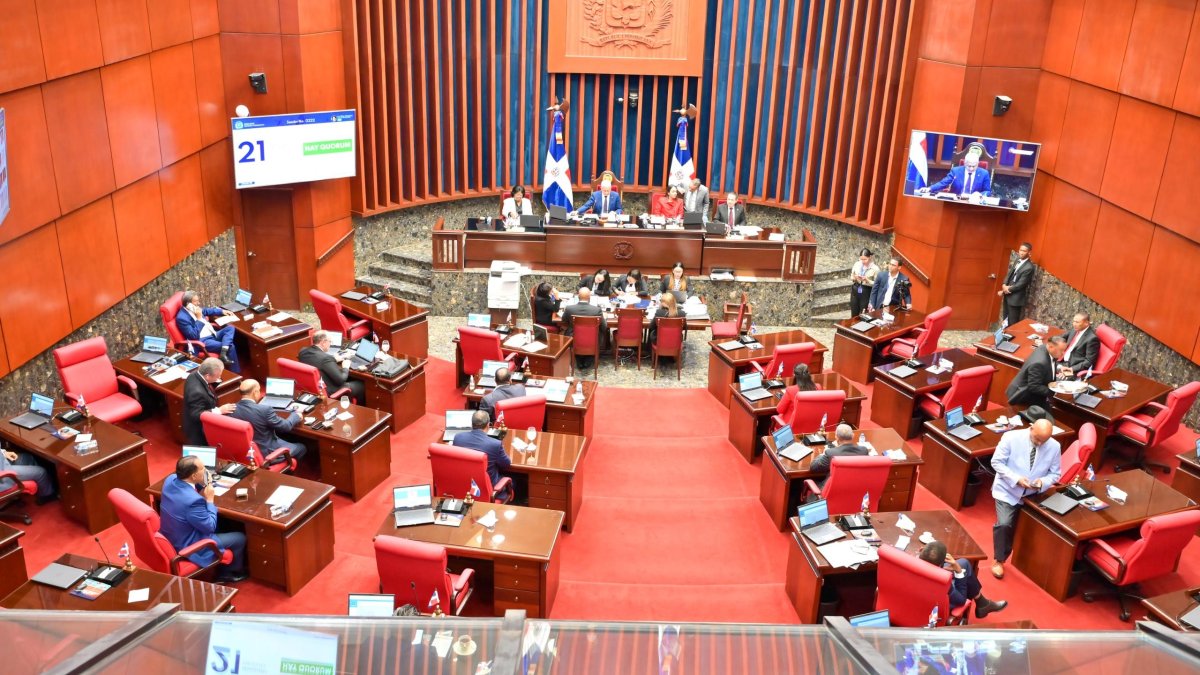 El Senado aprueba en primera lectura ley de Fomento a la Inversión en RD