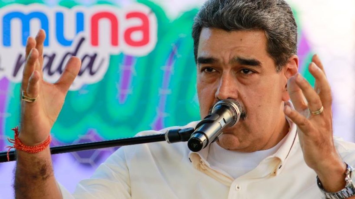 Nicolás Maduro, presidente de Venezuela. EFE