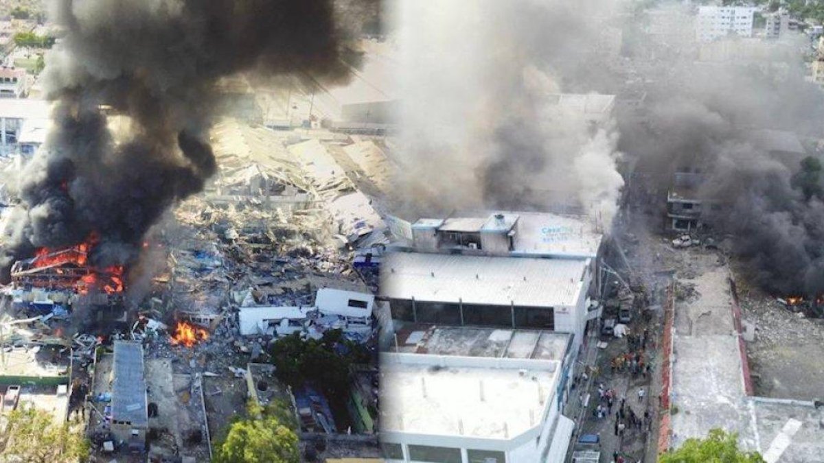 La explosión en San Cristóbal dejó 38 personas fallecidas