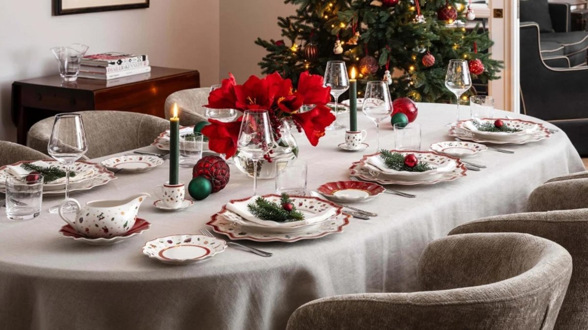 Decorar la mesa de Navidad es uno de los momentos más importantes cuando organizas una comida o cena familiar en estas fiestas.
