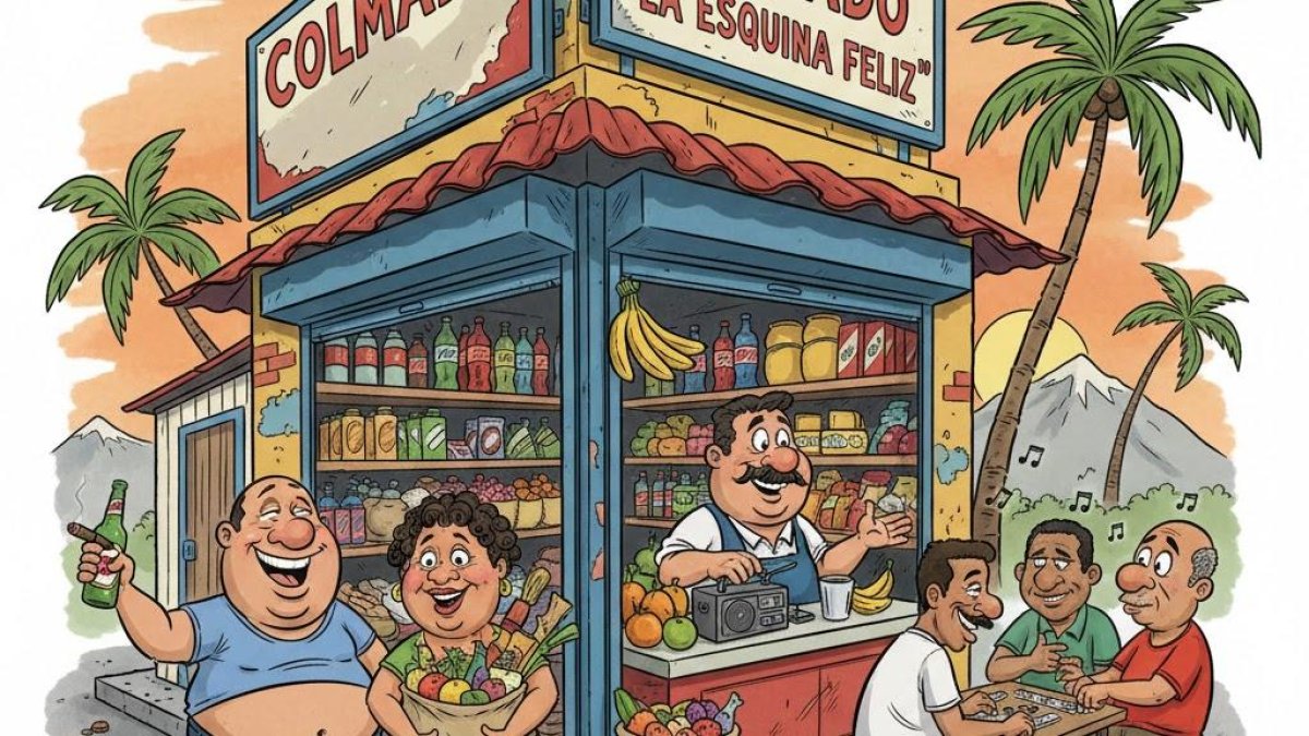 Imagen referencia de un colmado