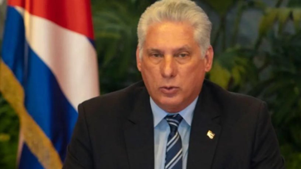 Miguel Díaz-Canel, presidente de Cuba.