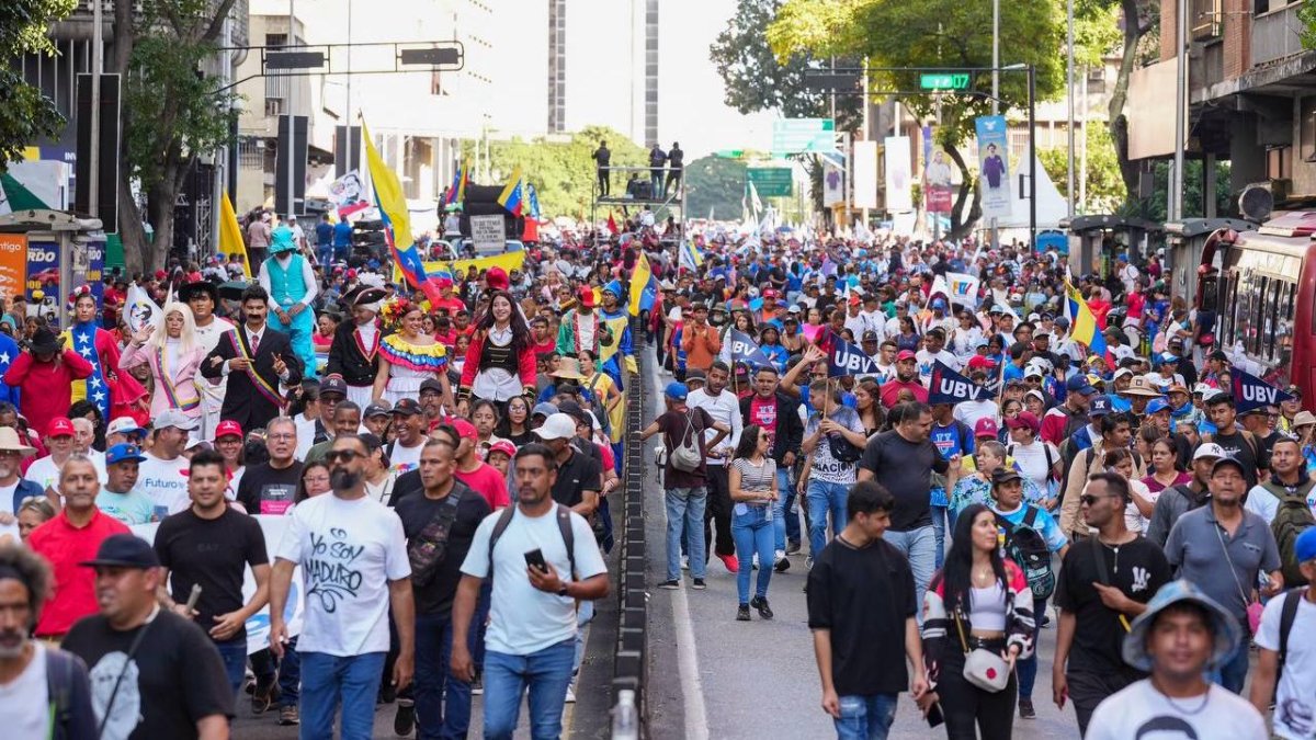 En Venezuela exigen la liberación de Nicolás Maduro.