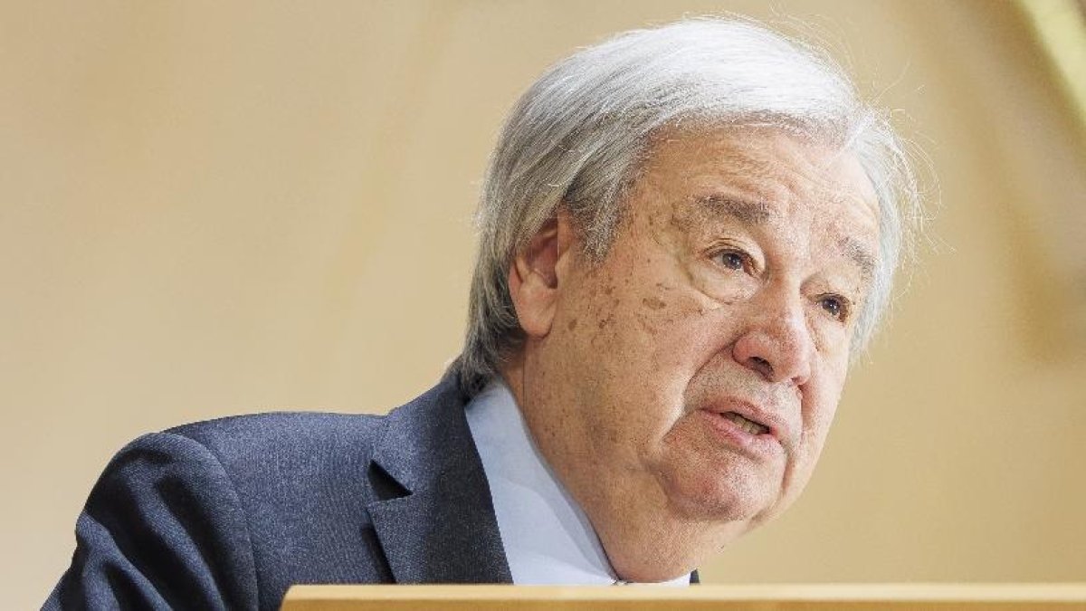 António Guterres, secretario general de la ONU: EFE