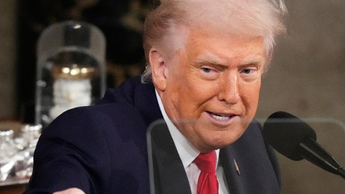 Donald Trump, presidente de Estados Unidos. AP