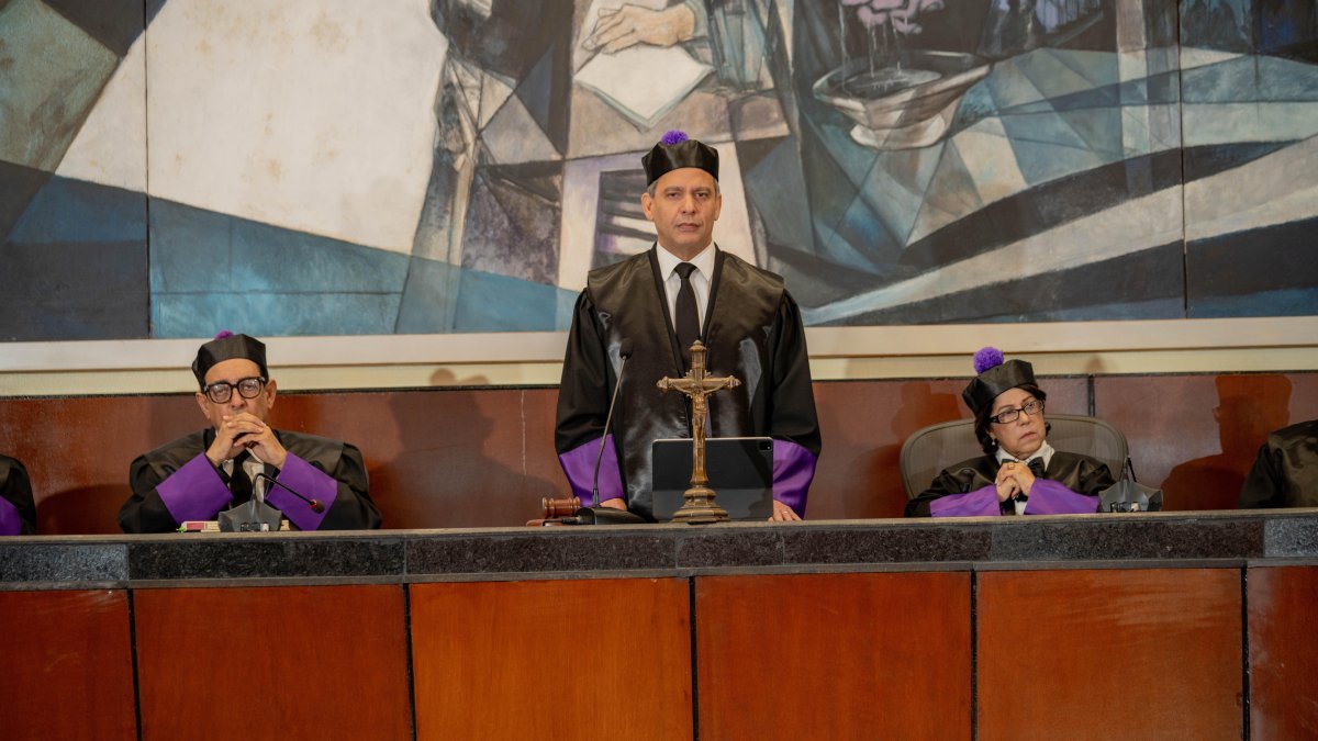 El juez presidente de la Suprema Corte de Justicia (SCJ), Henry Molina