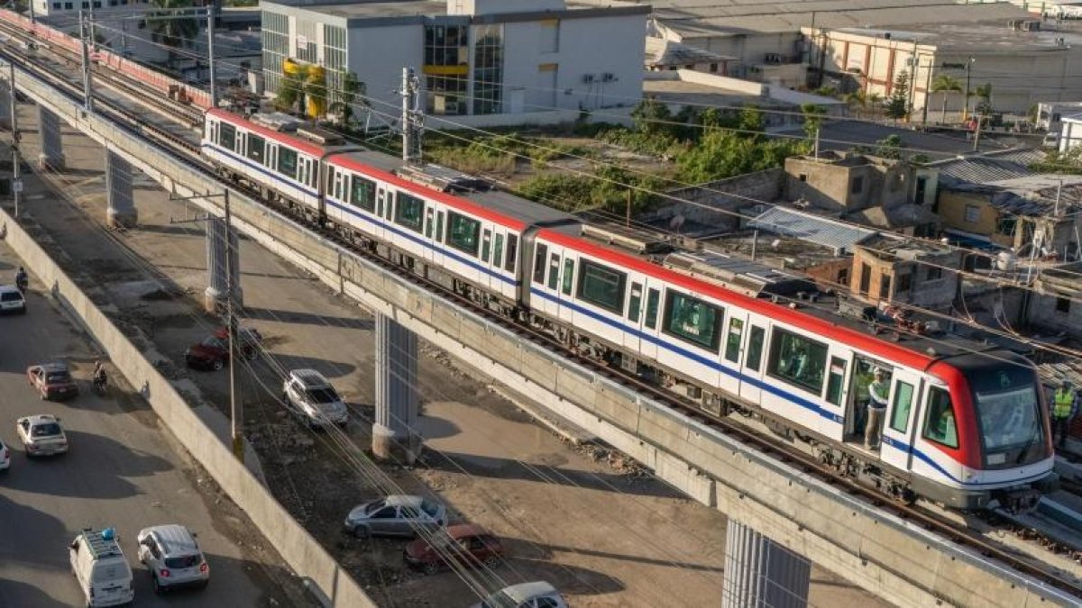La construcción del tramo de la Línea 2 del Metro de Santo Domingo es el mayor proyecto de inversión.