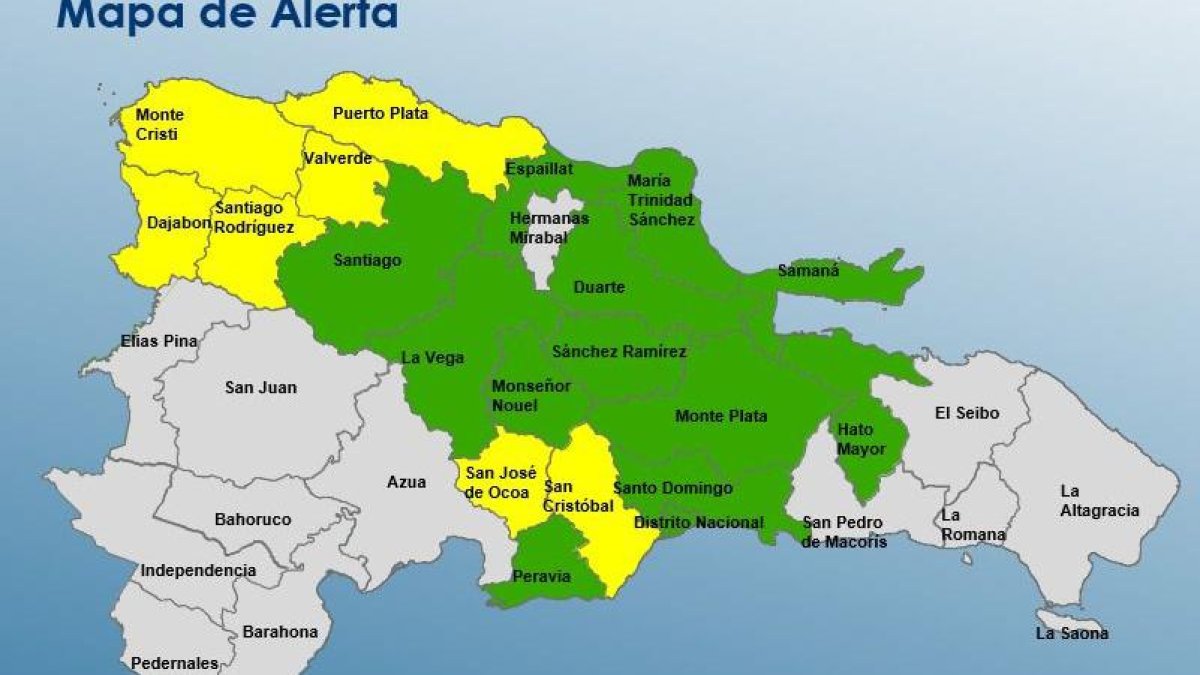 Mapa de alerta