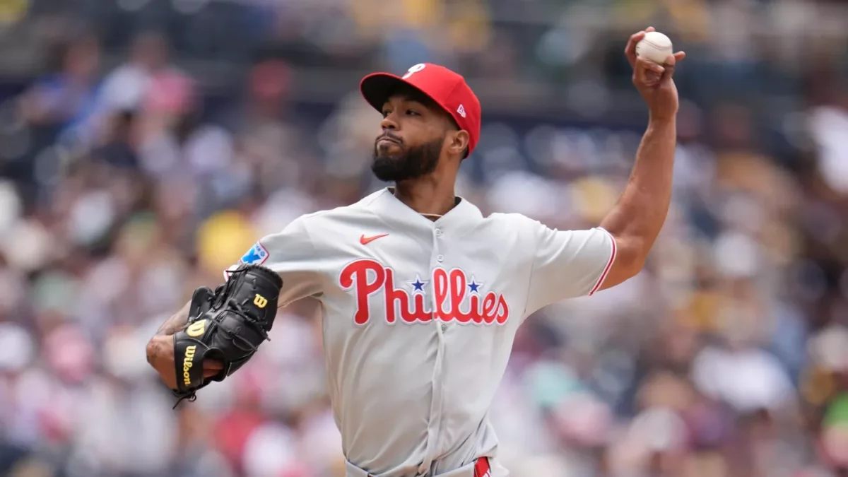 Cristopher Sánchez logra récord de los Phillies con racha de 41 2/3 entradas en blanco