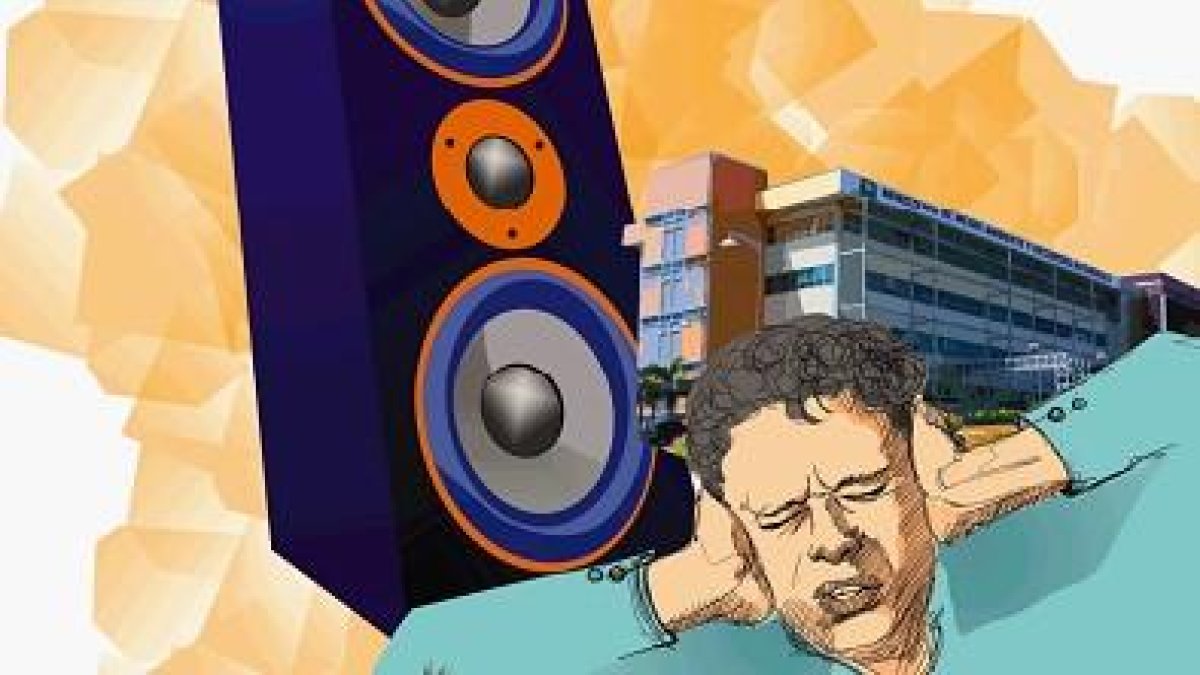 Agobiados por el ruido