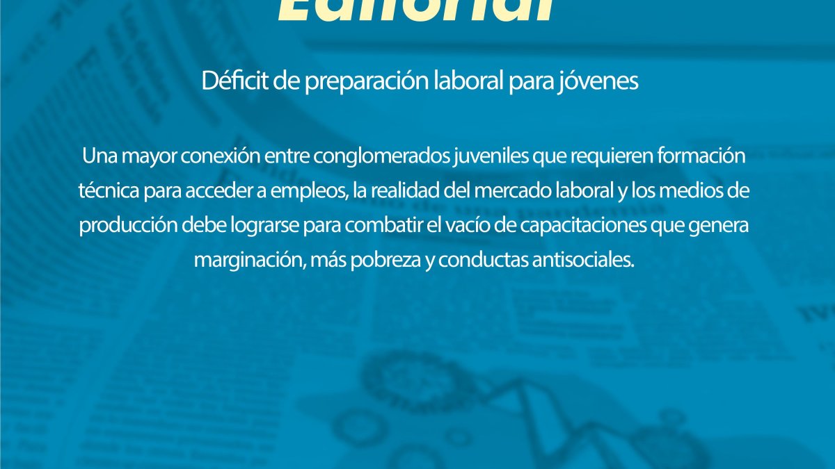 Déficit de preparación laboral para jóvenes