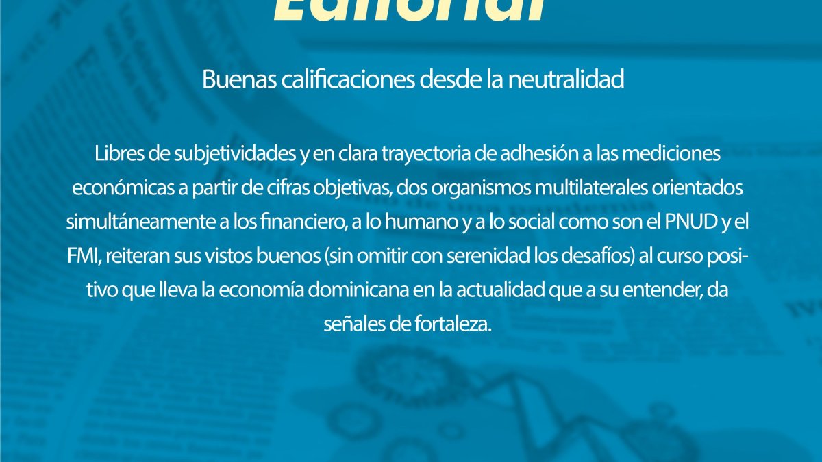 Buenas calificaciones desde la neutralidad