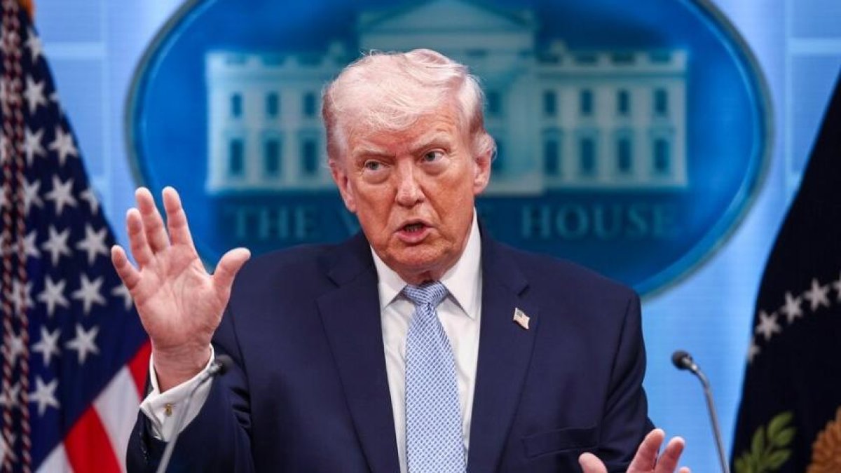 Trum dijo que hubo un acuerdo.